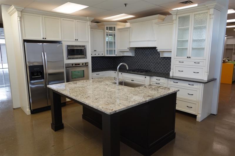 Kitchen showroom display